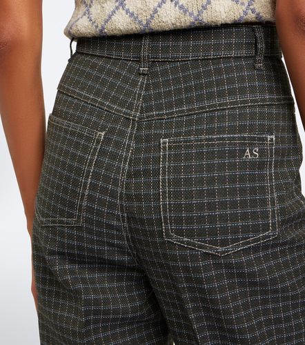 Pantalon droit à carreaux - Acne Studios - Modalova