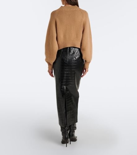 Khaite Jupe midi Loxley en cuir - Khaite - Modalova
