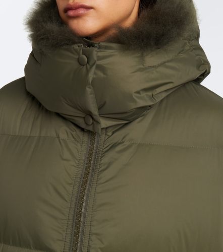 Veste doudoune à capuche - Yves Salomon - Modalova