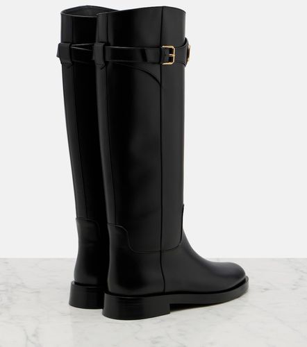 Bottes VLogo en cuir - Valentino Garavani - Modalova