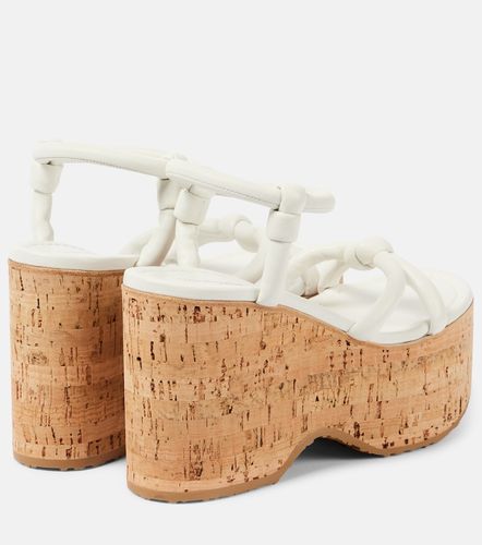 Sandales Alma à plateforme en cuir - Gianvito Rossi - Modalova