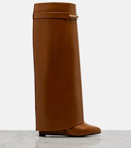 Givenchy Bottes Shark en cuir - Givenchy - Modalova