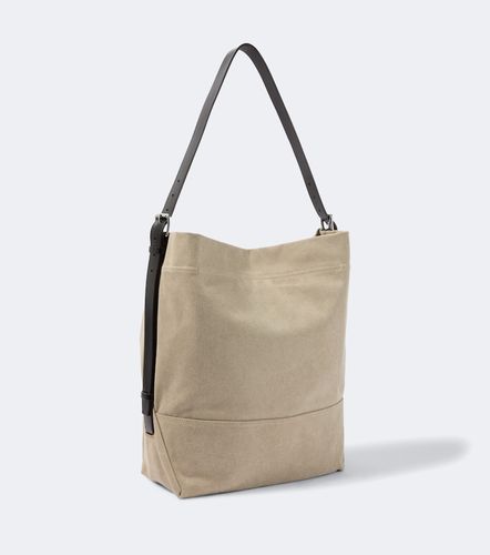 Cabas Belted en toile et cuir - Lemaire - Modalova