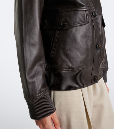 Yves Salomon Veste blouson en cuir - Yves Salomon - Modalova