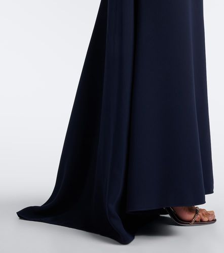 Robe longue à broderies - Costarellos - Modalova