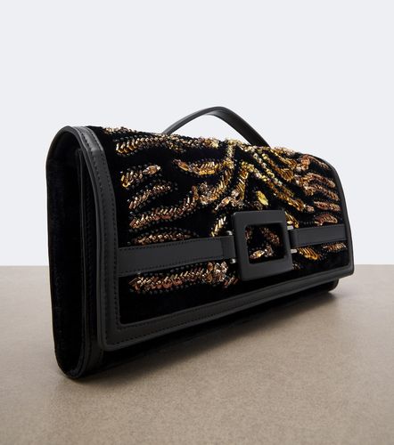 Pochette Belle Vivier en velours - Roger Vivier - Modalova