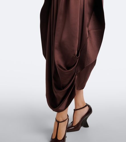 Xu Zhi Robe midi en satin de soie - Xu Zhi - Modalova