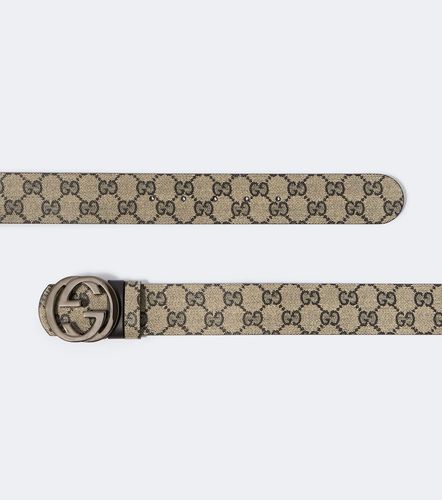 Ceinture Interlocking G en toile GG - Gucci - Modalova
