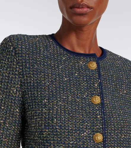 Balmain Veste en tweed à sequins - Balmain - Modalova