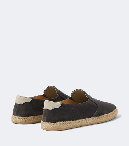 Chaussures slip-on en daim - Brunello Cucinelli - Modalova