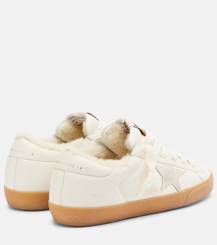 Baskets Super-Star en cuir - Golden Goose - Modalova