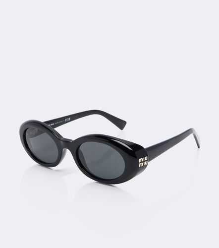 Lunettes de soleil ovales Rêverie - Miu Miu - Modalova