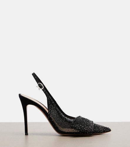 Escarpins slingback à ornements - Gianvito Rossi - Modalova