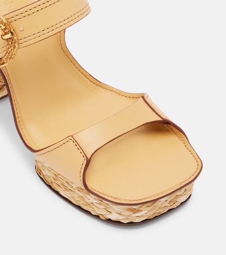 Sandales Solena à plateau en cuir - Zimmermann - Modalova