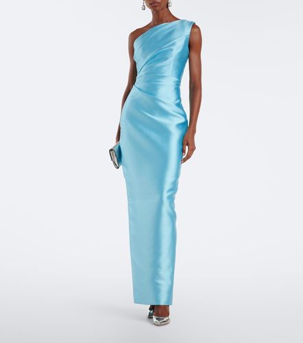 Robe longue Kira en satin - Solace London - Modalova