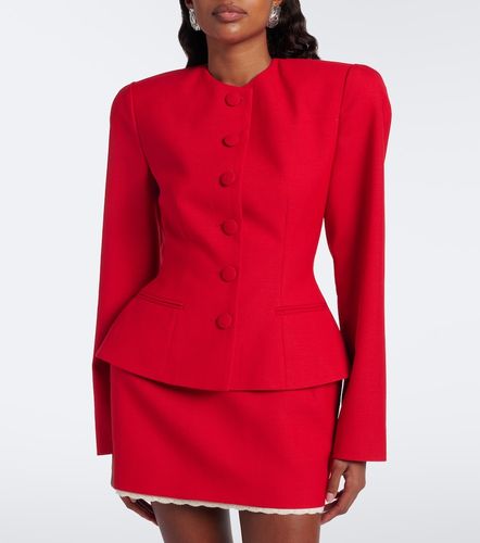 Veste péplum en laine vierge - Magda Butrym - Modalova