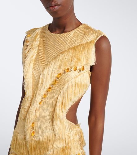 Xu Zhi Robe à ornements et franges - Xu Zhi - Modalova