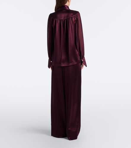 Pantalon ample Dijon en satin - Joseph - Modalova