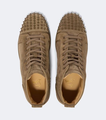 Baskets Louis Spikes en daim - Christian Louboutin - Modalova