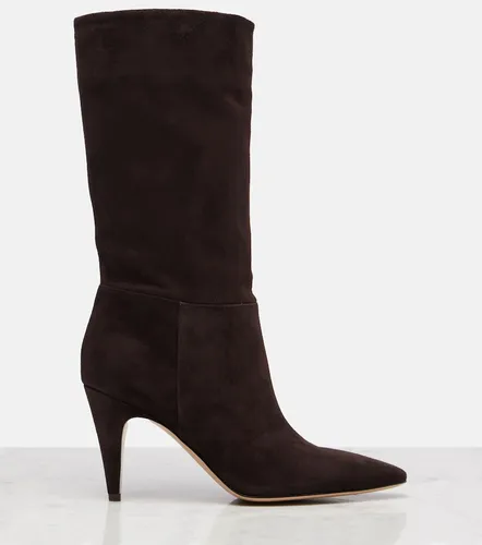 Gianvito Rossi Bottes Elise en daim - Gianvito Rossi - Modalova