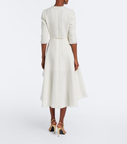 Robe midi à franges - Oscar de la Renta - Modalova