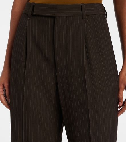 Pantalon ample en laine mélangée - Saint Laurent - Modalova