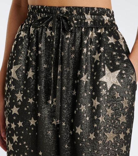 Pantalon ample en soie mélangée - Dolce&Gabbana - Modalova