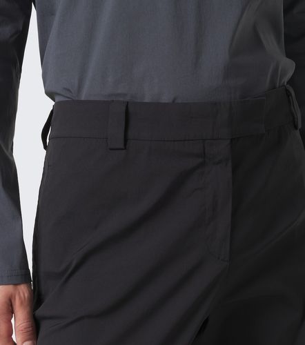Pantalon droit en coton mélangé - Miu Miu - Modalova