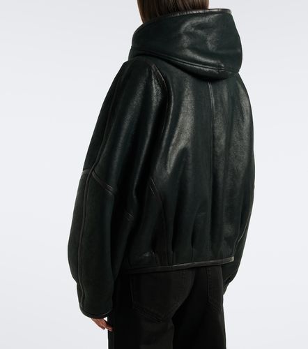 Veste Amiel en cuir à capuche - Isabel Marant - Modalova