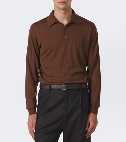 Polo en cachemire et soie - Thom Sweeney - Modalova