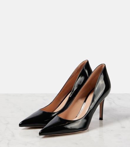Escarpins Ellipsis 85 en cuir verni - Gianvito Rossi - Modalova
