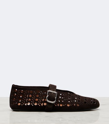 Alaïa Ballerines Vienne en daim - Alaia - Modalova