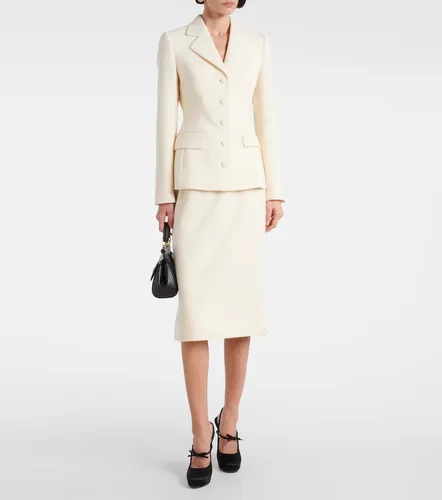 Jupe crayon en laine vierge - Dolce&Gabbana - Modalova