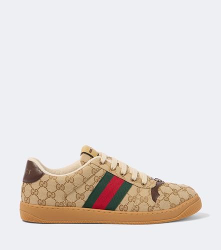 Baskets Screener en toile GG Canvas - Gucci - Modalova