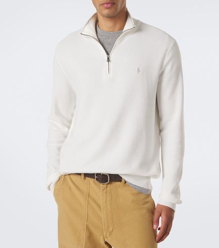Pull en coton à col zippé - Polo Ralph Lauren - Modalova