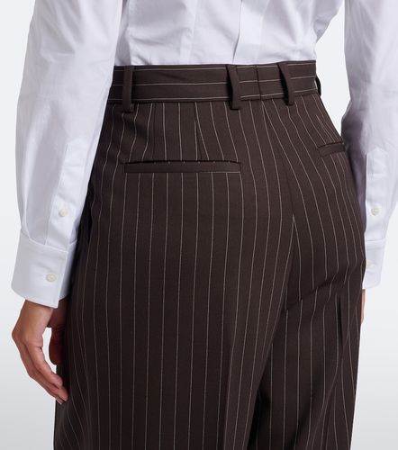 Pantalon ample en laine mélangée - Dolce&Gabbana - Modalova
