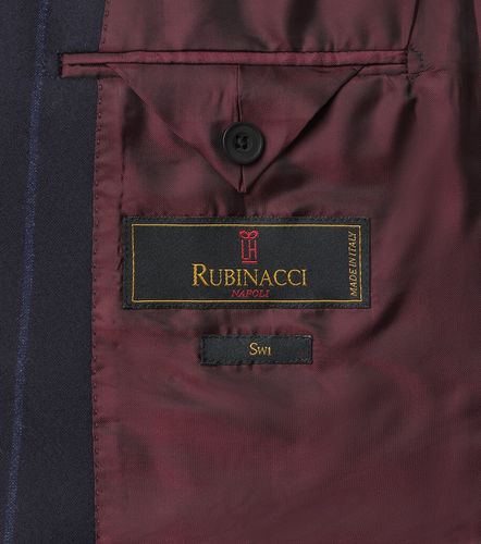 Blazer en laine vierge à rayures - Rubinacci - Modalova