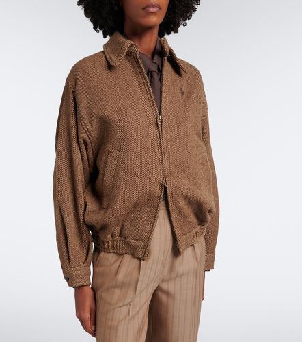 Veste blouson en laine à chevrons - Polo Ralph Lauren - Modalova