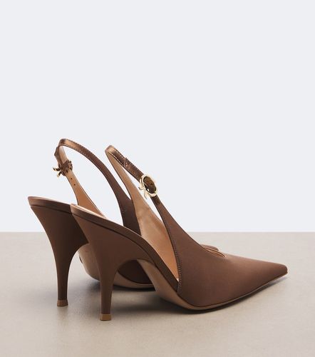 Escarpins slingback Sofia en satin - Gianvito Rossi - Modalova