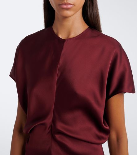 Toteme Robe longue en satin - Toteme - Modalova