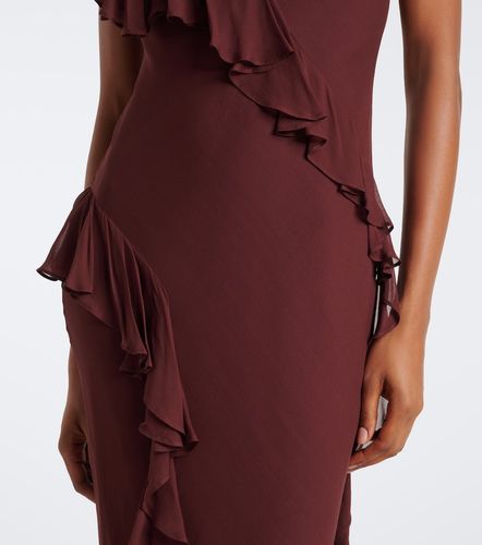 Robe longue Mayara à volants - De La Vali - Modalova
