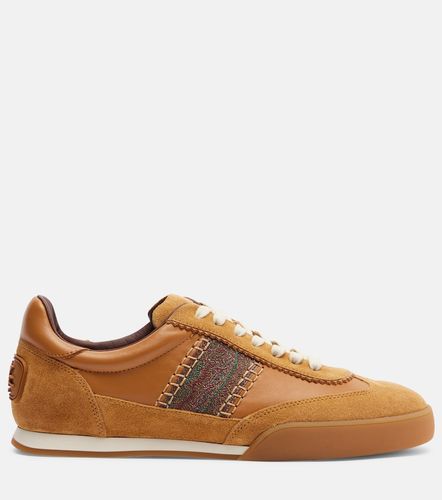 Etro Baskets Pegaso en cuir et daim - Etro - Modalova