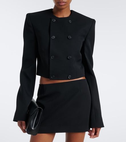 Blazer court en laine vierge - Wardrobe.NYC - Modalova