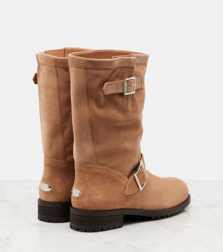 Jimmy Choo Bottines Biker en daim - Jimmy Choo - Modalova