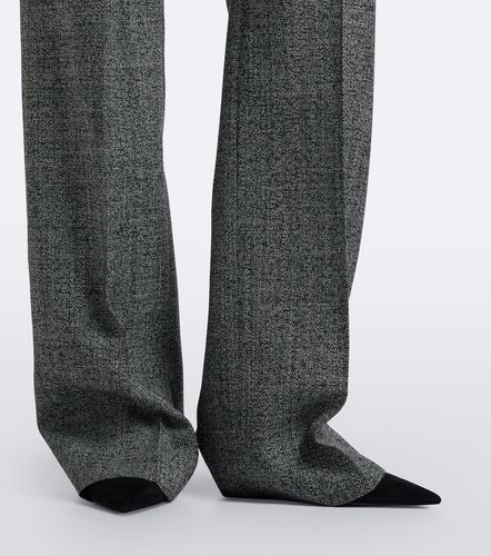 Pantalon droit en laine vierge - Dolce&Gabbana - Modalova