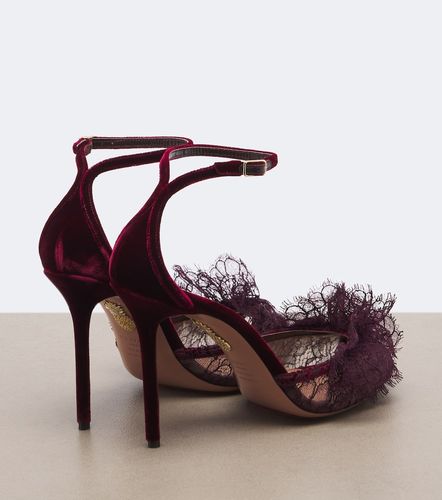 Sandales Lover à dentelle - Aquazzura - Modalova