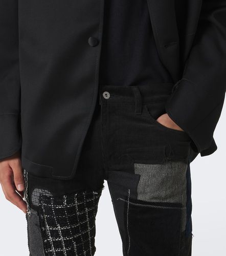 Pantalon droit en coton patchwork - Junya Watanabe - Modalova
