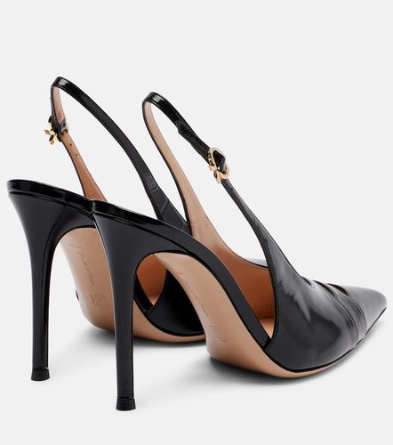 Escarpins slingback en cuir verni - Gianvito Rossi - Modalova