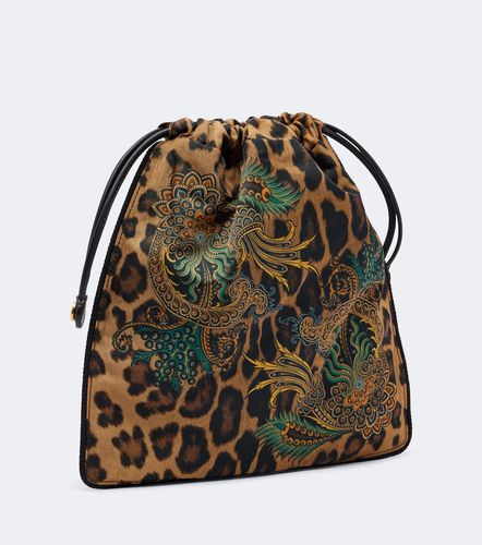 Pochette Mini à motif léopard - Etro - Modalova