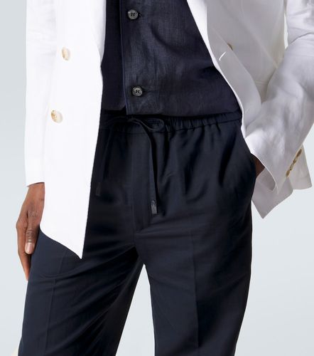Pantalon droit Asolo en lin et coton - Brioni - Modalova